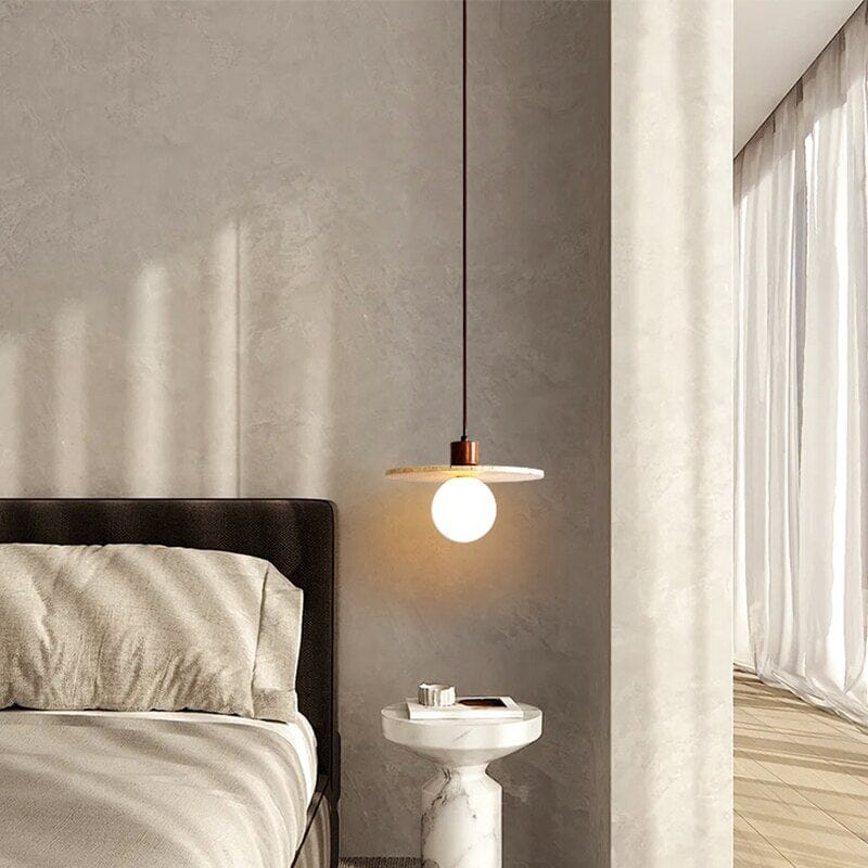 Solena Travertine Pendant Lights For Modern Interiors And Living Spaces