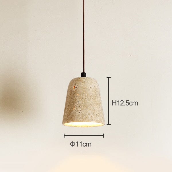 Solena Travertine Pendant Lights For Modern Interiors And Living Spaces