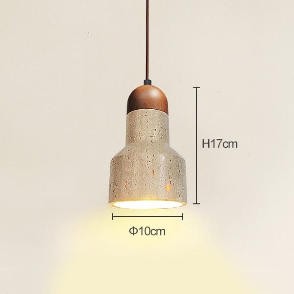 Solena Travertine Pendant Lights For Modern Interiors And Living Spaces