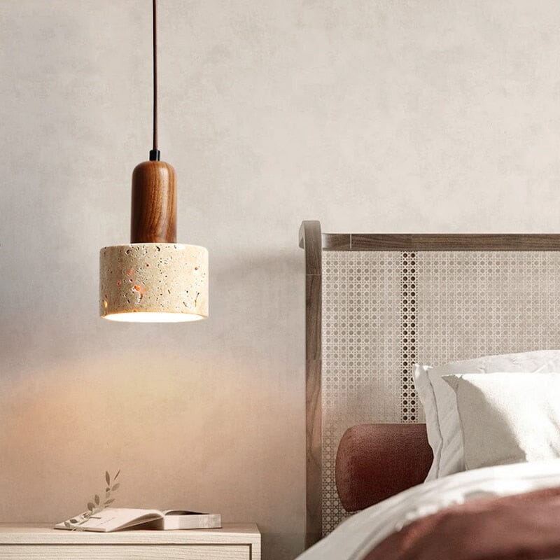 Solena Travertine Pendant Lights For Modern Interiors And Living Spaces