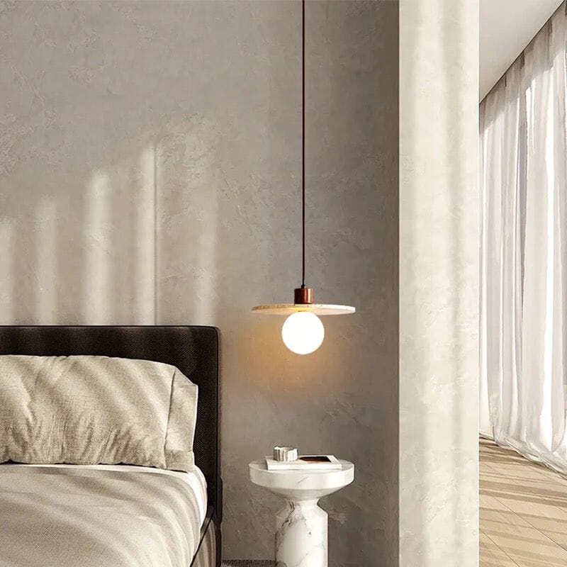 Solena Travertine Pendant Lights For Modern Interiors And Living Spaces