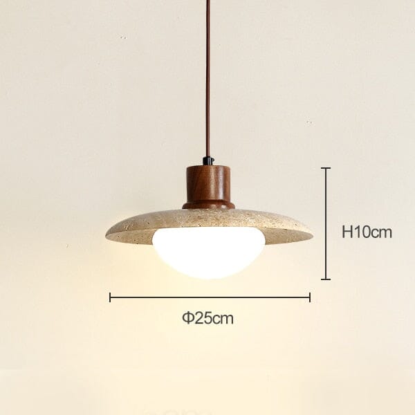 Solena Travertine Pendant Lights For Modern Interiors And Living Spaces