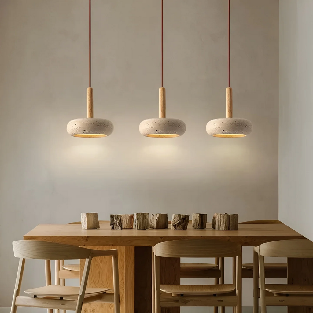 Yumeko Retro Japanese Style Adjustable LED Pendant Light