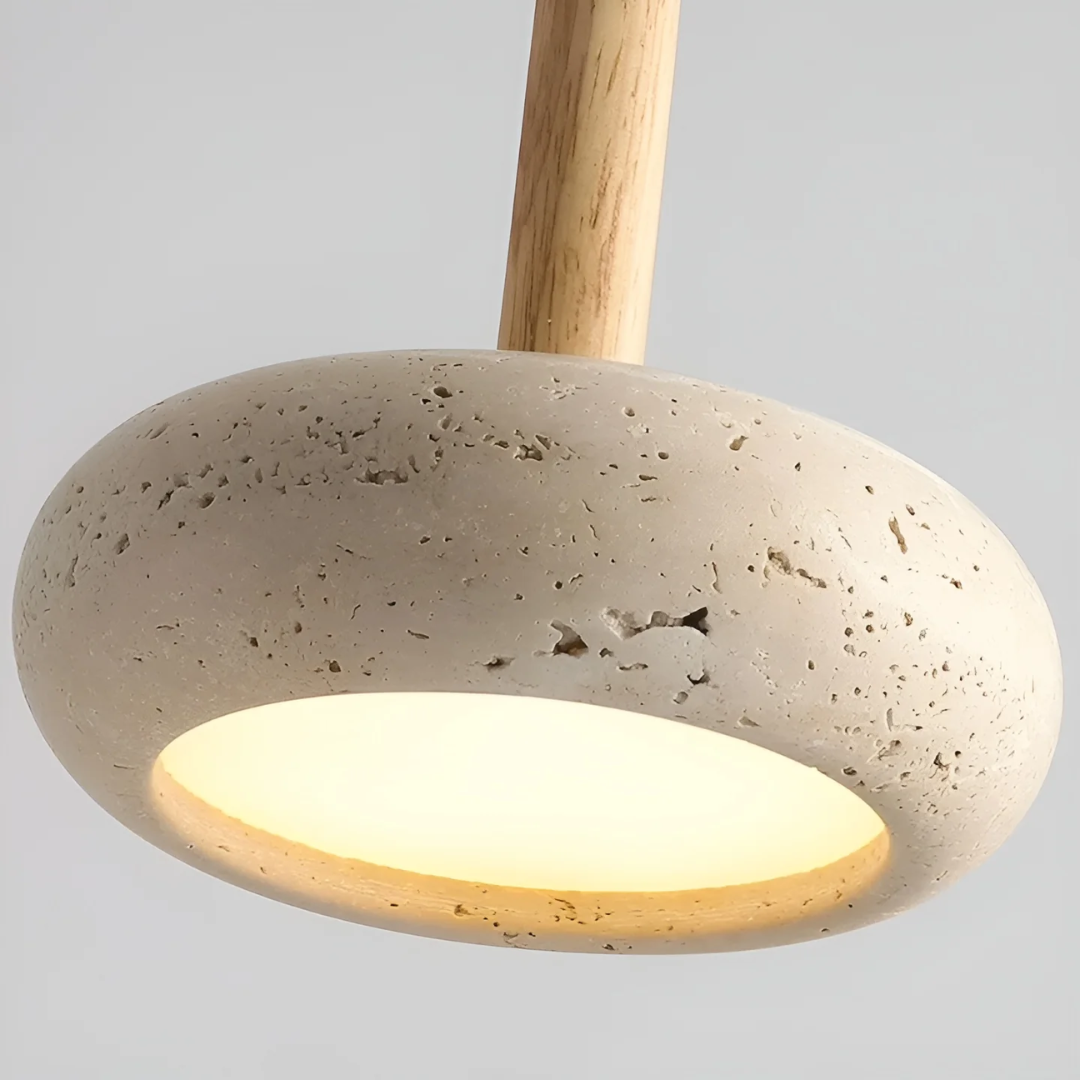 Yumeko Retro Japanese Style Adjustable LED Pendant Light