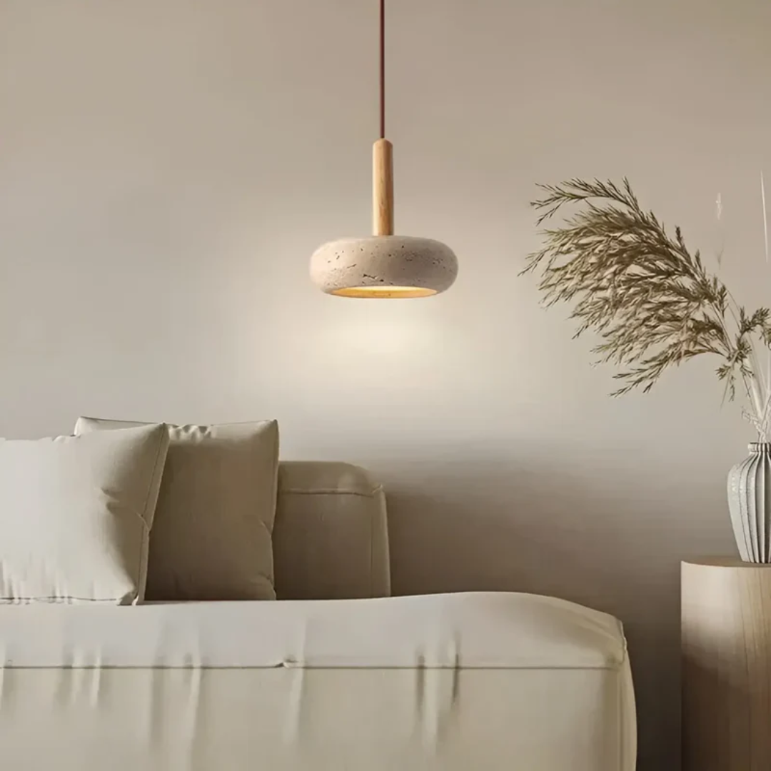 Yumeko Retro Japanese Style Adjustable LED Pendant Light