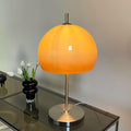 Mushroom Table Lamp With Bauhaus Style And Clean Geometric Form