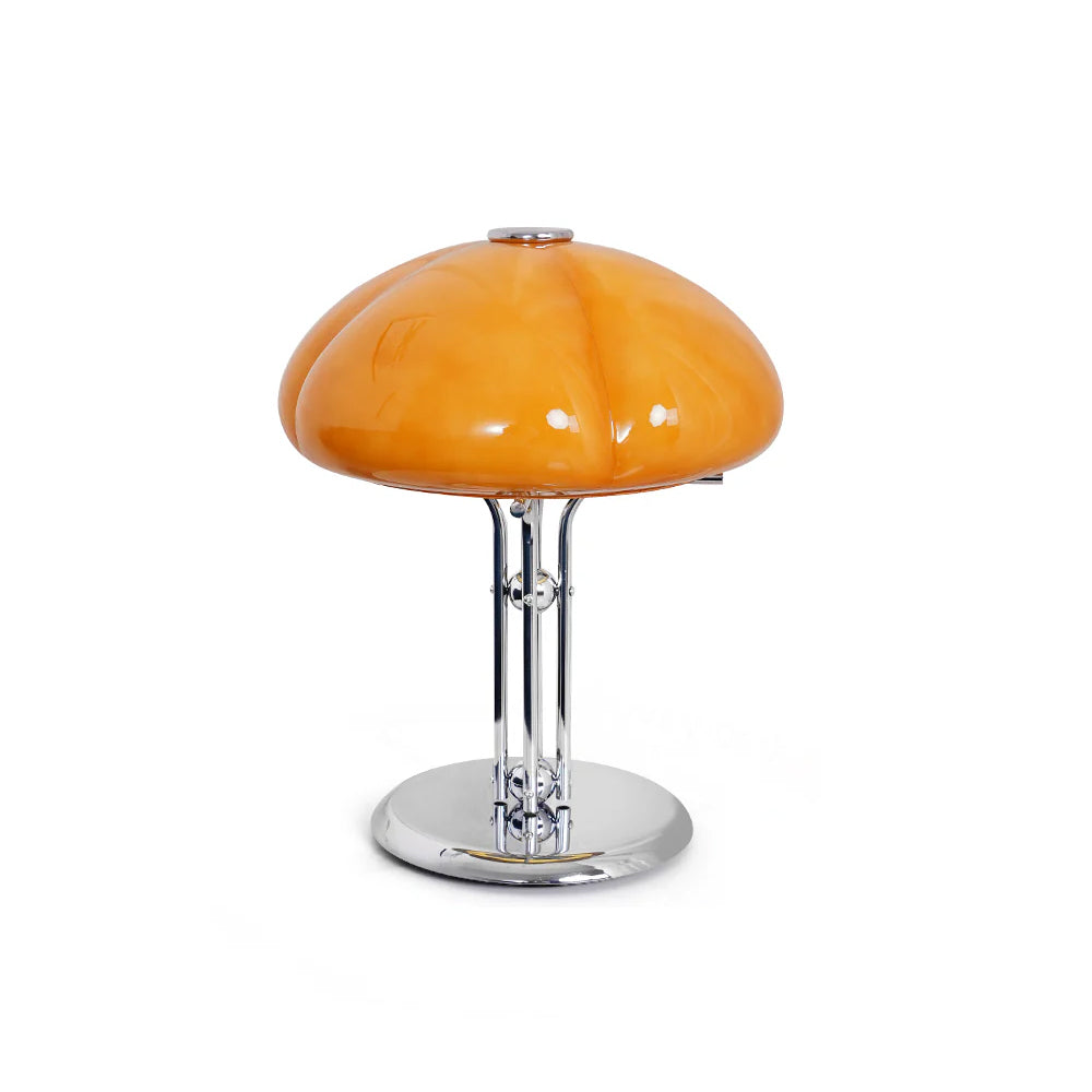 Mushroom Table Lamp With Bauhaus Style And Clean Geometric Form
