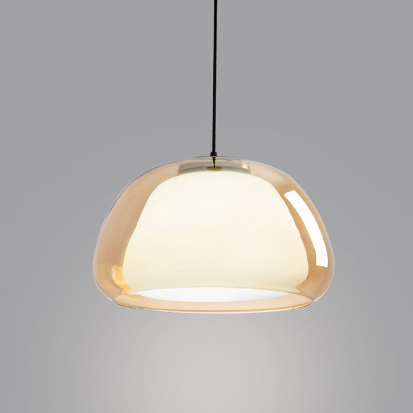 Aurora Pendant Light Milk Glass For Modern Ceiling Decor