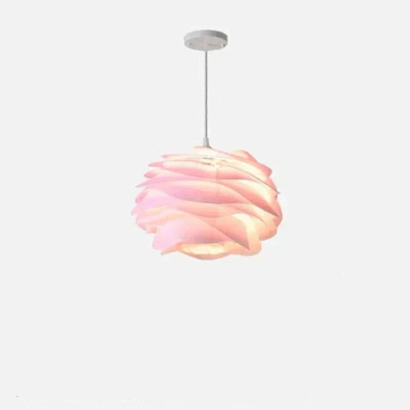 AuroraFlora Glass Bloom Ceiling Light From Rosary-Inspired Floral Glow