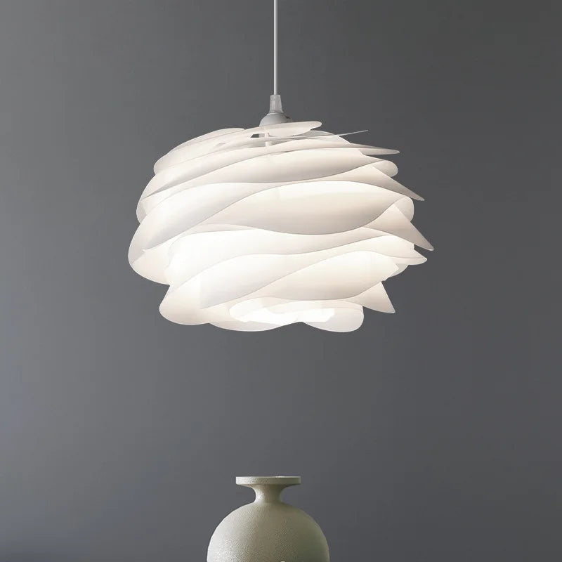 AuroraFlora Glass Bloom Ceiling Light From Rosary-Inspired Floral Glow