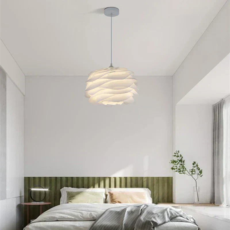 AuroraFlora Glass Bloom Ceiling Light From Rosary-Inspired Floral Glow