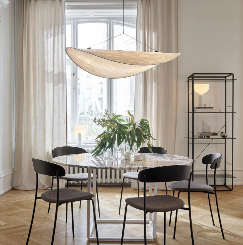 SoraHaze Japandi Hanging Chandelier With Soothing Light