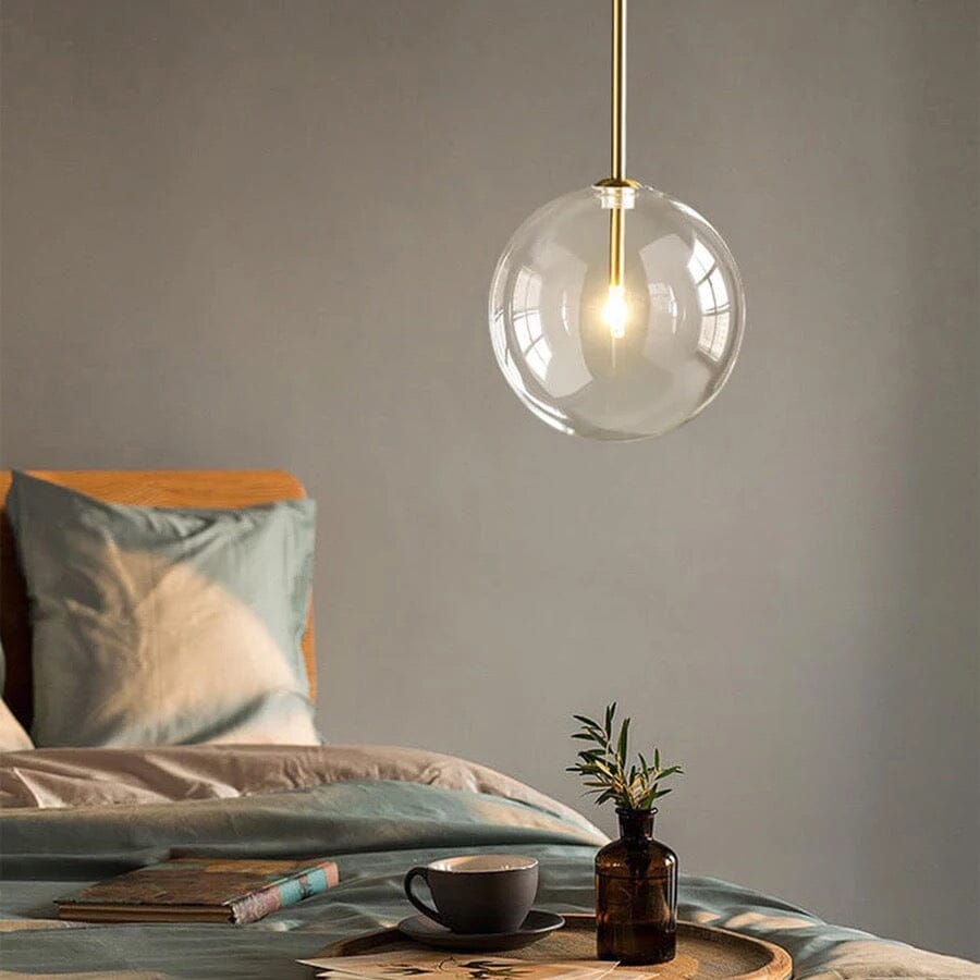 Pendant Lights With Glass Globes For Modern Kitchens And Bedrooms