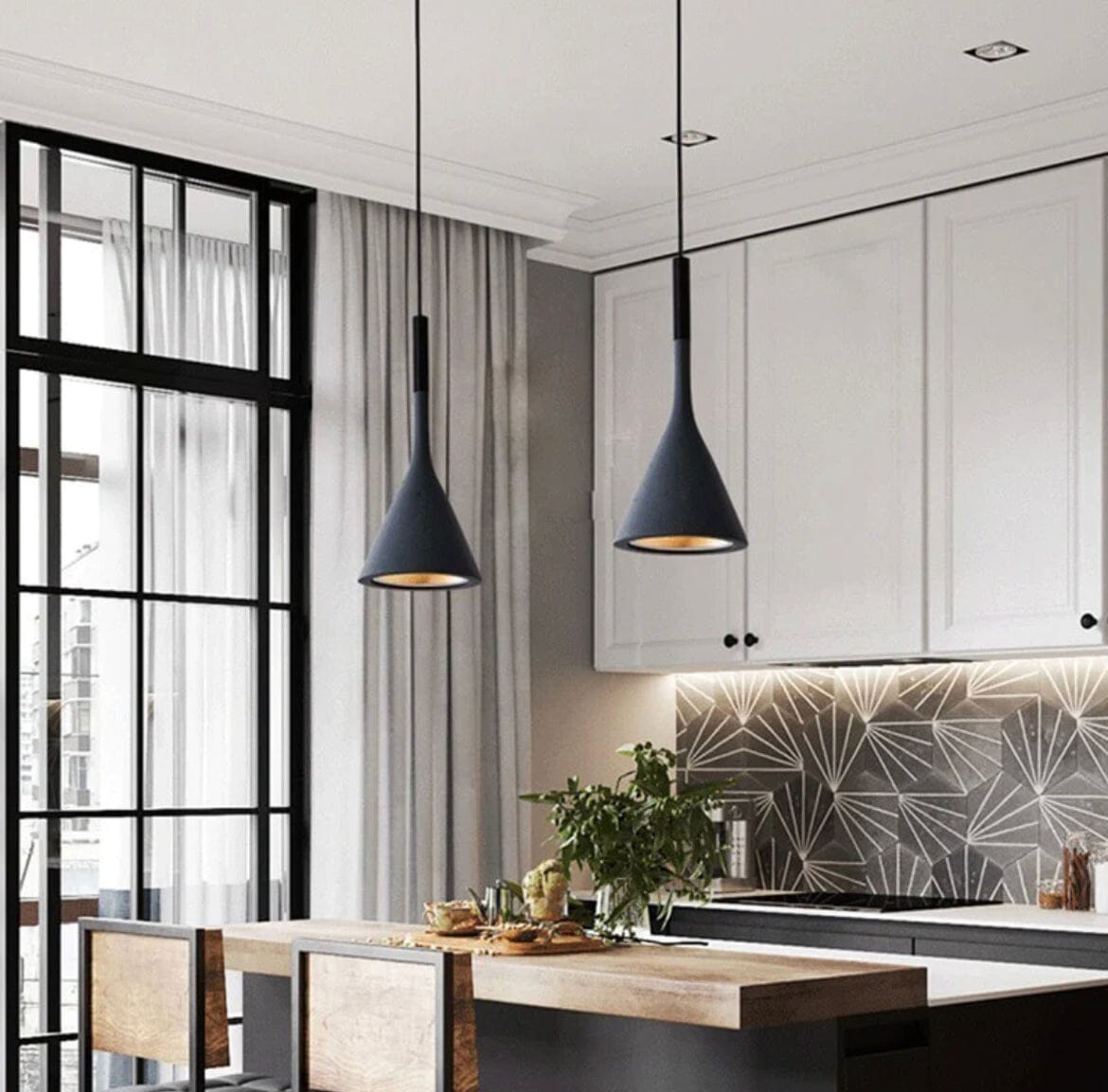 Liora Pendant Light With Minimal Styling And Adjustable Cord