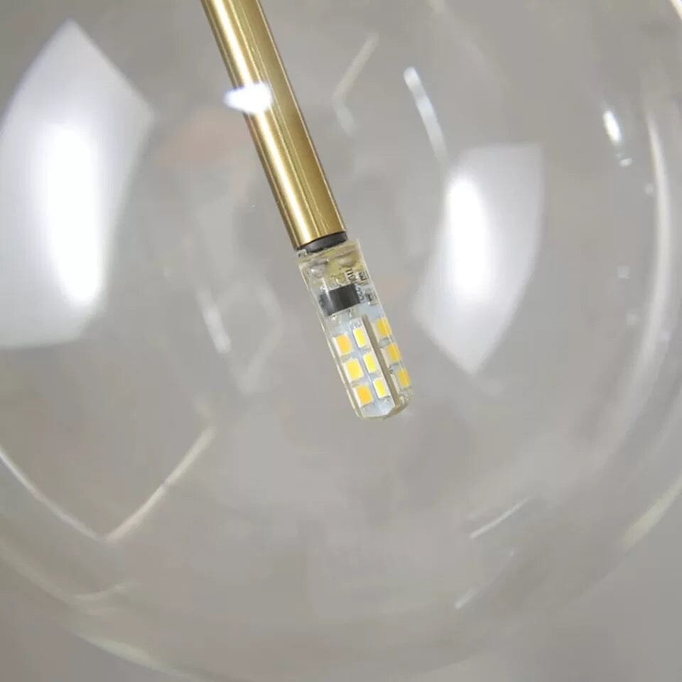 Pendant Lights With Glass Globes For Modern Kitchens And Bedrooms