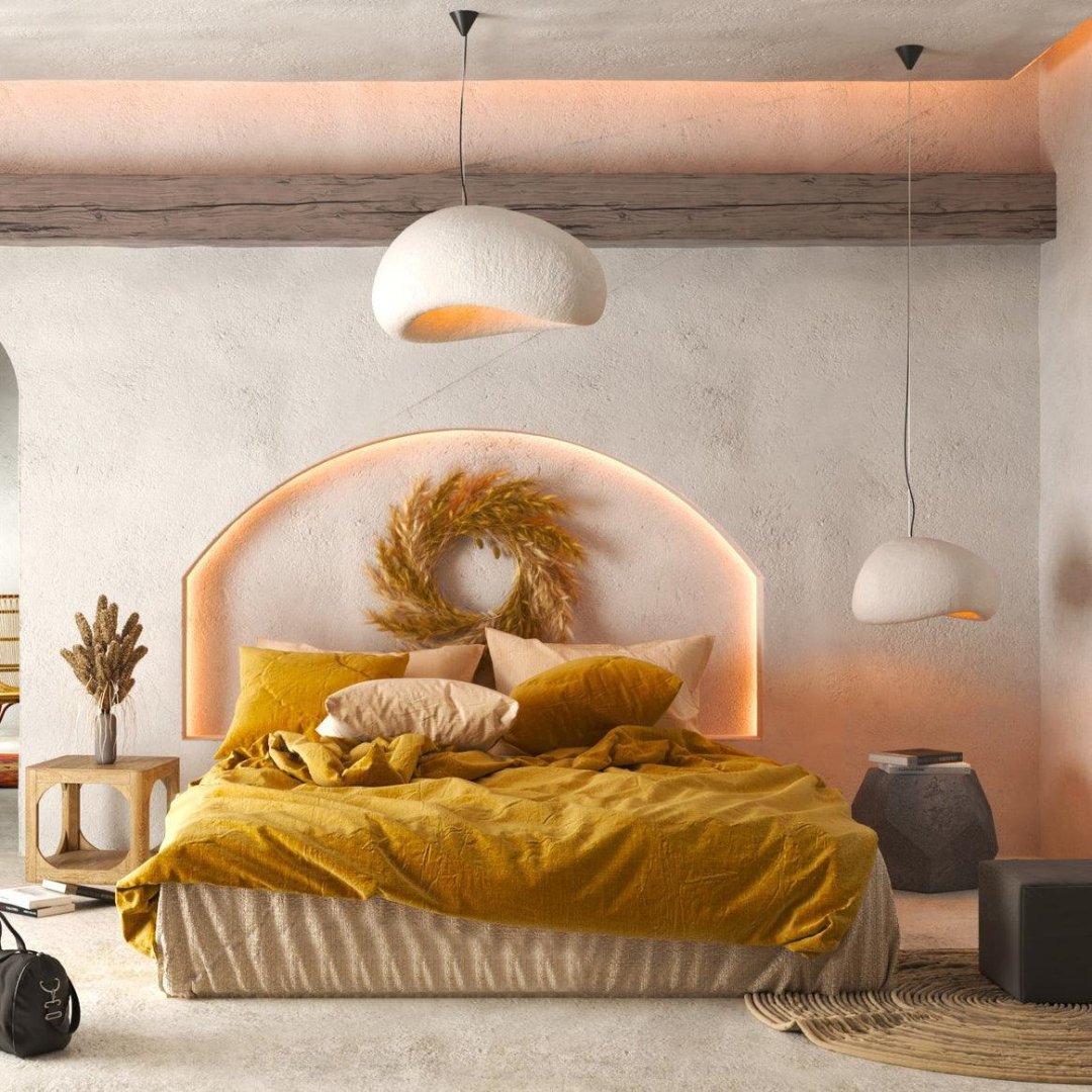 Aurea Modern Dimmable Pendant Light For Ambient Home Lighting