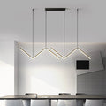 Lirana Wave Shaped Pendant Light With Contemporary Designer Style